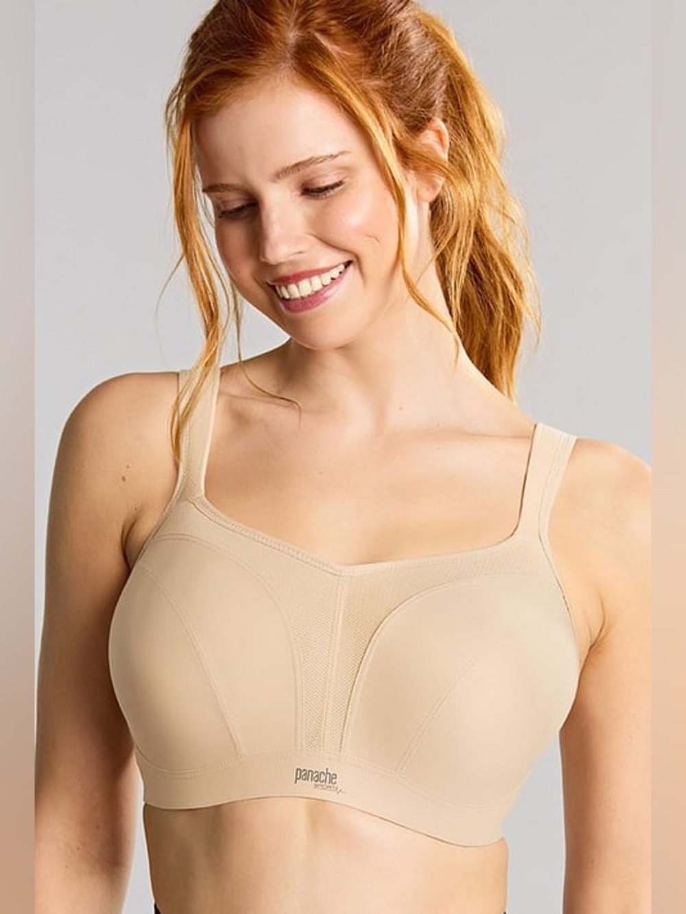 Panache Power Wired Sports Bra 30GG High Impact Nude #5021